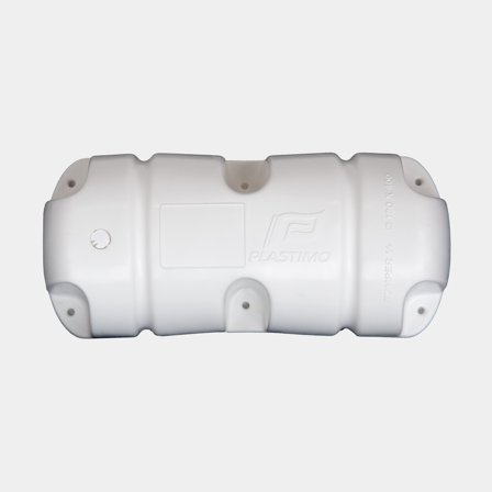 Nárazník na molo Plastimo Bumper 1/2, 18 x 40 cm, rovný, bílý