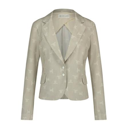Jane Lushka Blazer Atina , Beige , Dames , Maat: XL