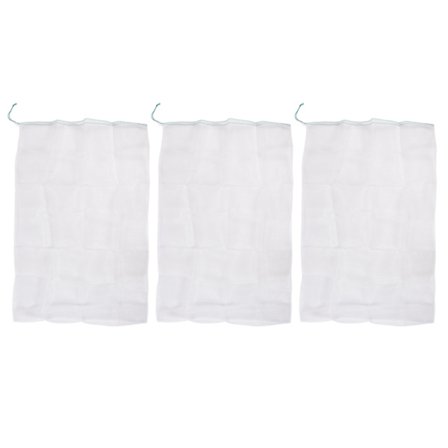 3 stk. Grøn snoretræk Haveplante Net 70x105cm 27.6x41.3in Frugttræ Beskytter Insekt Fugle Forebyggelse