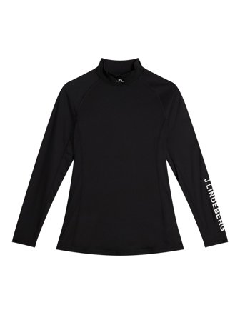 J.Lindeberg - Asa Soft Compression Top - Black - Woman - XL