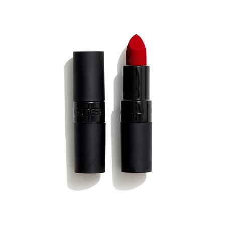 Gosh Copenhagen Velvet Touch Lipstick 05 Matt Classic Red, Makeup, Læber, Læbestift