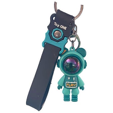 Nøglering Kompakt Sød Lyn Bjørn Tegneserie Bjørn Nøglering Nøgleringsvedhæng Dekoration Bil Skoletaske Charm