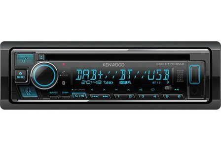 KENWOOD Kdc-Bt760Dab Black 50 W