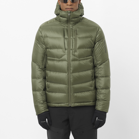 Salomon - veste pour homme Elixir Ultra Down M - Grape Leaf - L