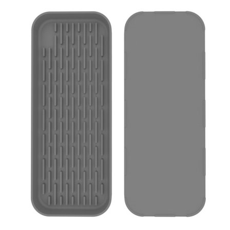 1x Silikon Glas Torkmatta, Diskho Matta, Diskställ, Gra