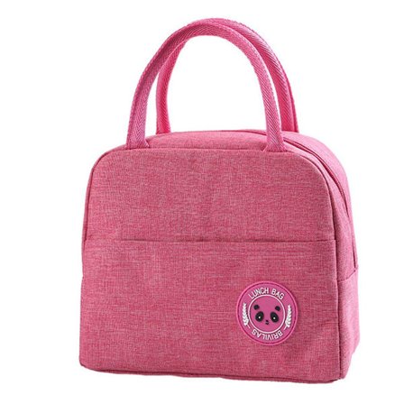 Thermal Lunchväska Oxford Tygisolerad Kylväska ROSE RED