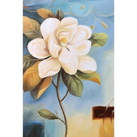 30x40 cm 5d täydellinen diy timanttimaalaus, timanttimaalaus blommig diy diamant strass kangas korstikkausmaalaus