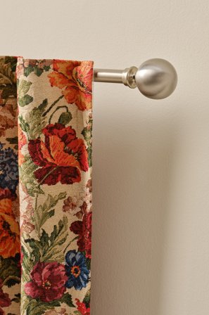 Jotex - Gardinstang 110-320 Cm Sølv - BALLY - Kjøp Gardinstenger hos Jotex