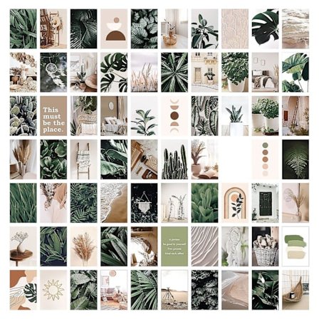 70 dekorative kort for utklippsbok Bakgrunnskort utklippsbok Materialkort (15,2 x 10,2 cm, assorterte farger)