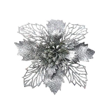 Julgransprydnader Simulering Flower Xmas Ornament 10 St