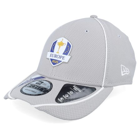 New Era - Grå adjustable Caps - Rep Fri 9FORTY Ryders Cup 25 Grey Adjustable @ Hatstore
