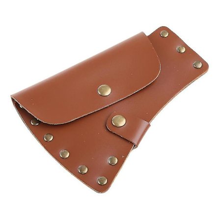 Kirveen Suoja Camping Teräsuojus Käytännöllinen Kirves Päässä PU-Nahka Suojaukseen