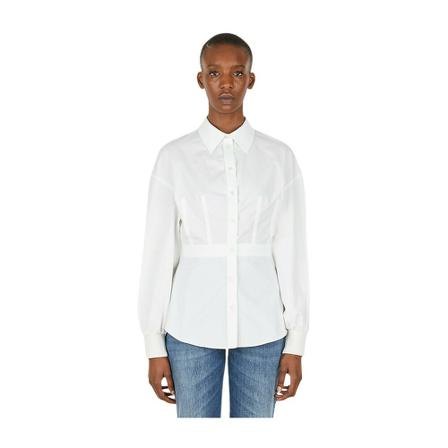 Alexander McQueen Fitted Shirt Hvid, Dame Skjorter