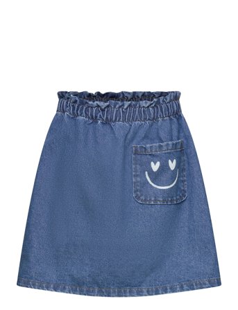 Tnpurity Denim Skirt Blue The New