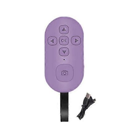 Tik-Tok Bluetooth-kompatibel Fjärrkontroll Fotokontroll Skapa Video och Inspelning Fjärrkontroll Typ-C Uppladdningsbar Fjärrkontroll för_Supergåva