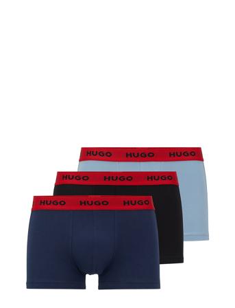 Trunk Triplet Pack Boksershorts Marineblå HUGO*Betinget Tilbud