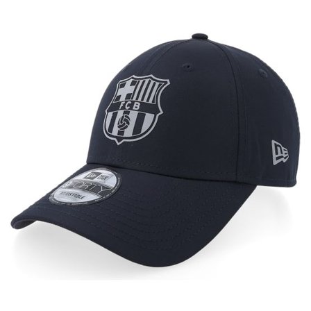New Era - Football Blå adjustable Keps - Barcelona Reflective 9FORTY Navy Adjustable @ Hatstore