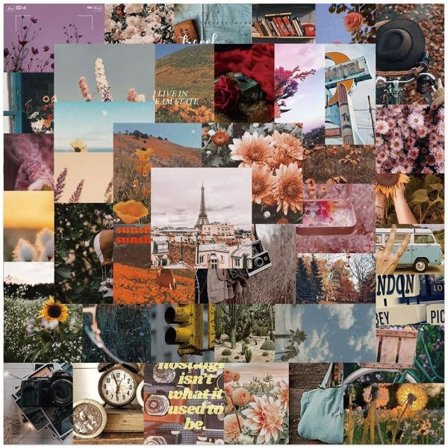 IC 56st Ins Style Vintage Landskap Graffiti Klistremerker Estetisk Telefon Laptop Gitar Cykkel Søt Vanntett Barn Klistremerke Leke