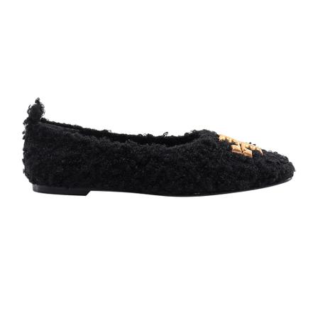 Tory Burch Ballerinas Sort, Dame Ballerina Sko, Størrelse: 37 EU
