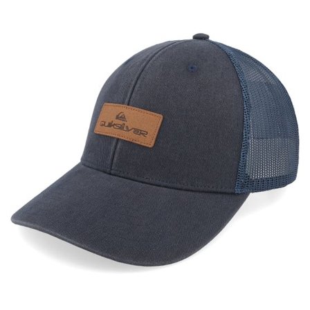 Quiksilver - Blå trucker Keps - Down The Hatch India Ink Trucker @ Hatstore