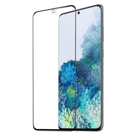Samsung Galaxy S21 Plus Skärmskydd Heltäckande Härdat Glas Transparent
