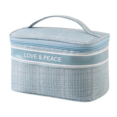 Multifunktionell vattentät bärbar kosmetisk väska med dragkedja - high quality