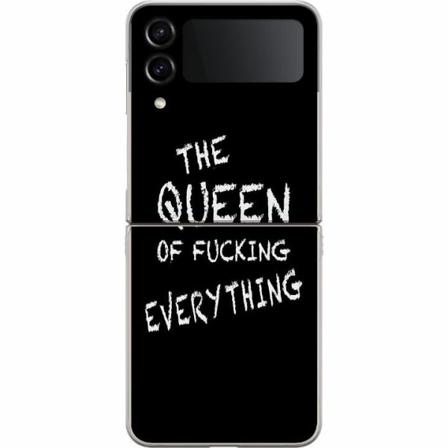 Samsung Galaxy Z Flip4 Premium Skal Queen Of Everything