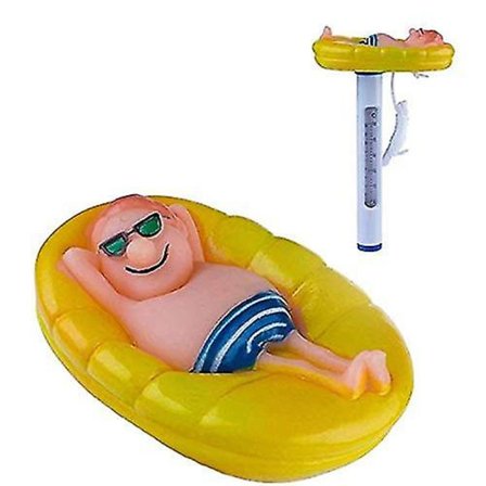 Pooltermometer Flytande vattentemperatur Akvariumtermometer