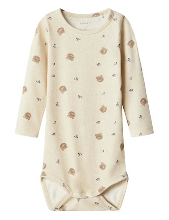 name it Nbfoleisa M Ls Body - Cream - 56