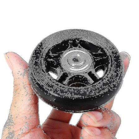 Hiljainen matkalaukku, matkalaukku, yleiskäyttöinen pyörä, kumirulla, matkalaukun laakerin korjaussarja 40mm*18mm
