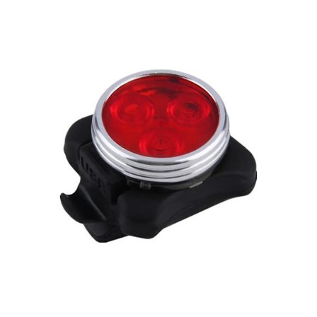 Cykel Baklampa Utomhus Mountainbike USB Laddningslampa Framlampa Varningslampa Röd Och Vit