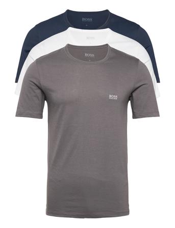 T-Shirt Rn 3P Co T-shirts Short-sleeved Multi/mönstrad BOSS