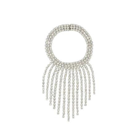 Alessandra Rich, Necklaces Grijs, Dames, Maat:ONE Size