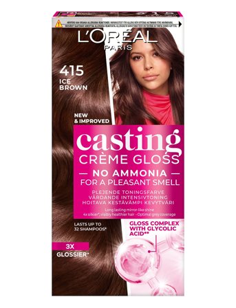 L'Oréal Paris L'oréal Paris Casting Creme Gloss 415 Iced Chocolate - Nude - ONE SIZE