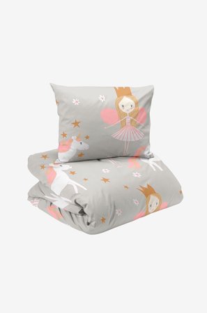 Redlunds - Nellie 2-d seng - Grå - Sengesett - 150X210 - Fra Homeroom