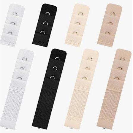 BH-förlängare 2-pack - 8 delar i 4 färger