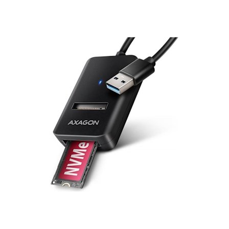 AXAGON - gränssnittsadapter - M.2 Card (PCIe NVMe & SATA) - USB 3.2 (Gen 2)