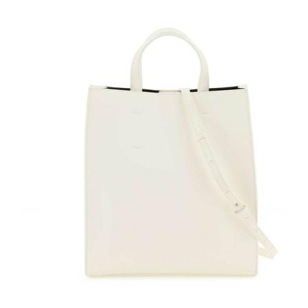 Msgm, Tote Bags Wit, Dames, Maat:ONE Size