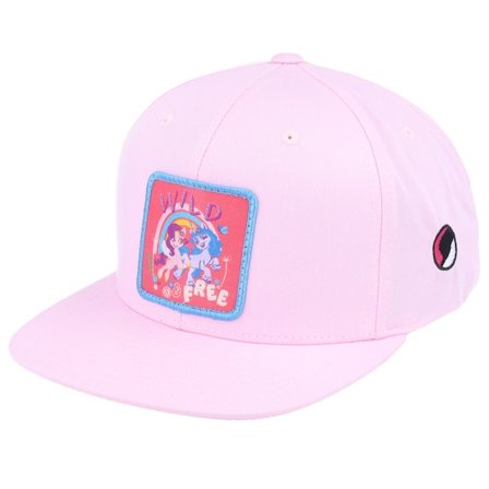 Kinder My Little Pony - Rosa snapback Cap - "Kinder Wild Free Pink Snapback " @ Hatstore