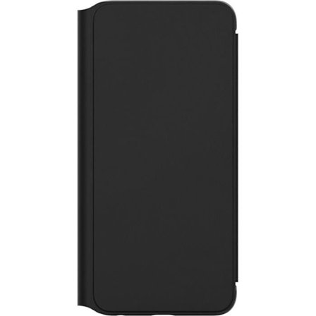 Flipcover - Oppo - A57 / A57S - Svart - Styv - Lock