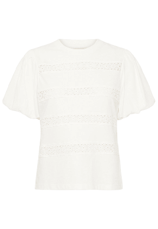 ICHI IHMALENNA SS; T-shirt T-shirts & toppar Dam Vit XL