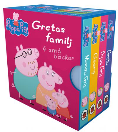 Gretas familj 4 små böcker - Bok av Mark Baker & Nevile Astley - Board book