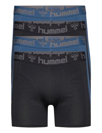 Hmlmarston 4-Pack Boxers Bokserit Sininen Hummel