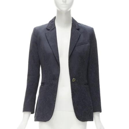 Balmain Pre-owned Pre-owned Cotton outerwear , Zwart , Dames , Maat: M Vintage Jassen