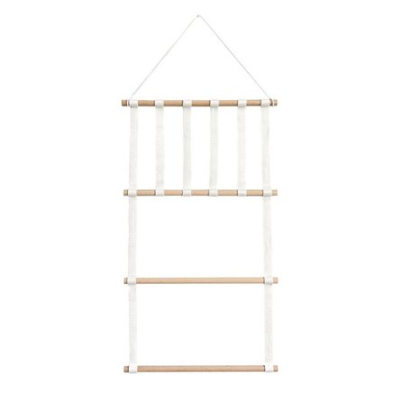 Hårklemmer Oppbevaringsholder Hårklemmestativ Holder HVIT