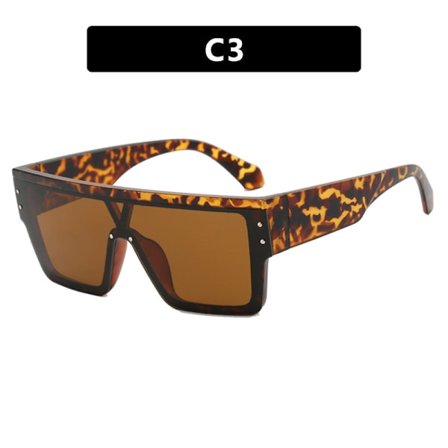 Anti-ultraviolett solglasögon fläkt enkla glasögon stor ram spot l hem solglasögon