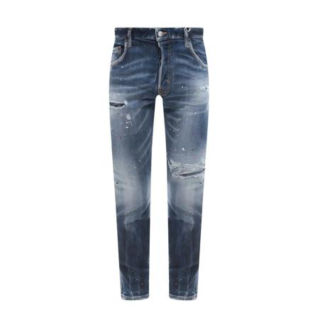 Dsquared2 Stövlar-cut Jeans blå, Herr, Herr, Storlek: L
