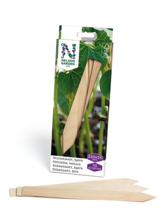 Nelson Garden 5992 Klebeetikett tre 22 cm, 10-pakning, Avling