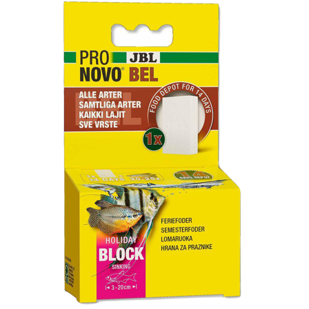JBL - Pronovo Bel Holiday 43g - Akvaristikk - Fiskefôr & fiskemat - Feriefôr - ZOO.no