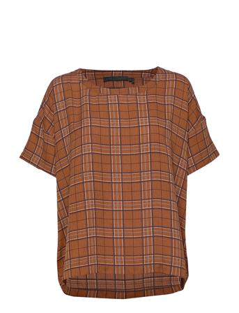 Michigankb Blouse Brown Karen By Simonsen